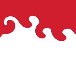 The ornaments illustration for Indonesian Independence day