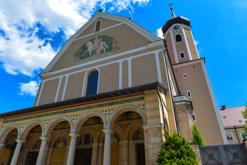 Abteikirche Beuron im Landkreis Sigmaringen in Baden-Württemberg