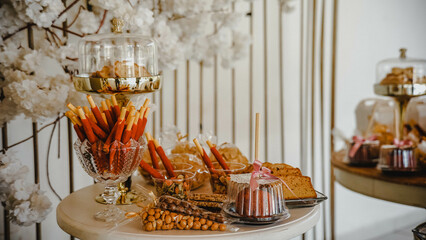 Sweets of different types from Mexico on a table
