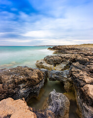 Fototapeta premium rocks and sea