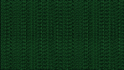 Computer Binary Code Background