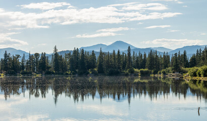Fototapeta na wymiar Echo Lake in the Rocky Mountains, Colorado