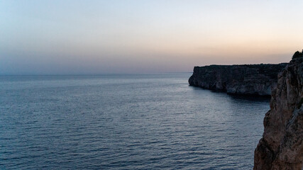 Atardecer en las costas de Menorca, Islas baleares - 520910047