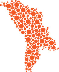  Moldova dots map