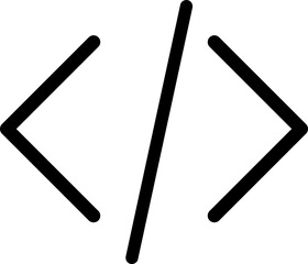  Code icon, Code icon vector, in trendy flat style isolated on white background..eps