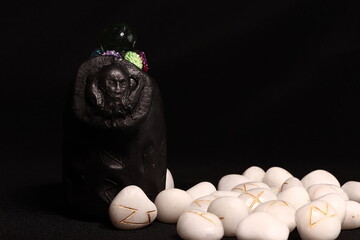 Runes are used in ancient rituals.