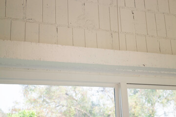 Minimal white style decoration of tea shop