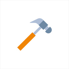 hammer vector for website symbol icon presentation
