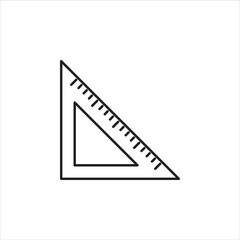 ruler vector for website symbol icon presentation