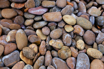 pebbles on the beach
