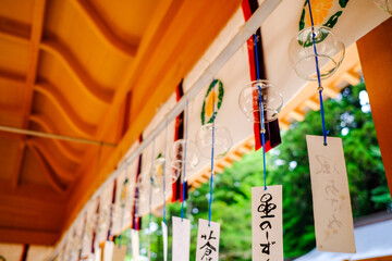 穂高神社 風鈴まつり