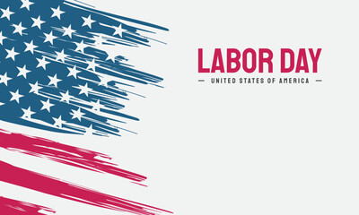 Obraz premium Labor Day Background Design.