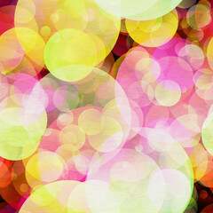 gradient circles background