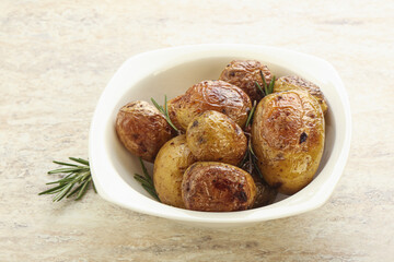 Roasted baby potato with rosemary