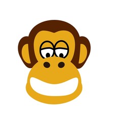 A funny and creepy monkey   