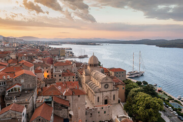 Obraz premium Sibenik old town in Croatia