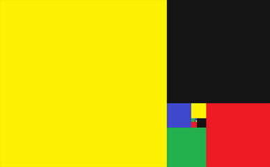 Infinite golden section