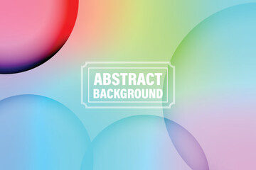abstract gradient rainbow background