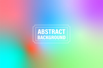 abstract gradient rainbow background