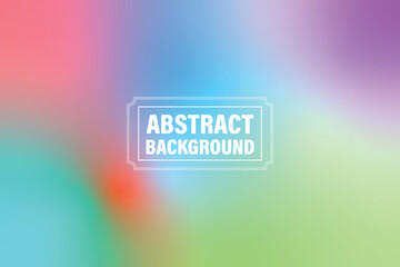 abstract gradient rainbow background
