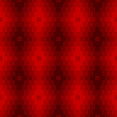 red repetitive background. classic abstract geometric ornament. vector seamless pattern. fabric swatch. wrapping paper. continuous print. design template for apparel, textile, cloth, linen