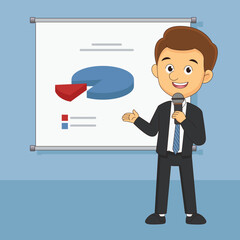 Speaker Man Talk Audience Conference Business Seminar