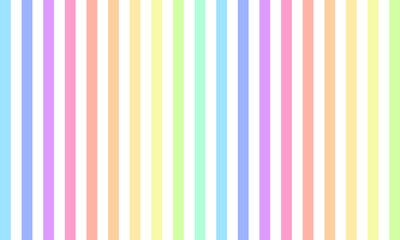 Obraz premium Beautiful background with soft rainbow pastel color lines. Colorful stripes backdrop for childish design