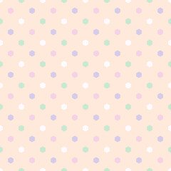 Hexagon seamless pattern. Abstract geometric background.