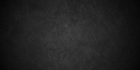 Dark Black stone concrete grunge texture and backdrop background anthracite panorama. Panorama dark grey black slate background or texture.