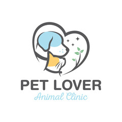 Fototapeta premium Animal and Pet Logo Design Vector Template