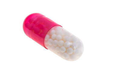 medical capsule isolated
