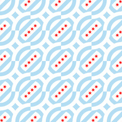 chicago pattern design. abstract background. vector illustration