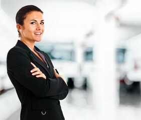 Young businesswoman portrait