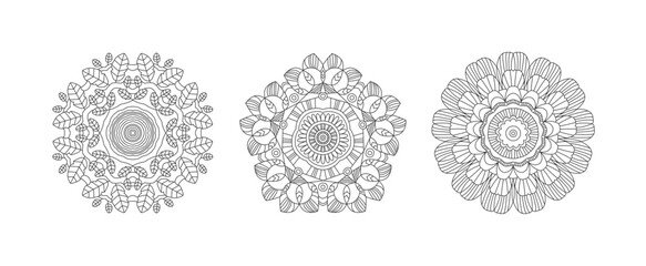 Mandala Set - Vector Pattern