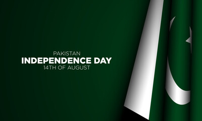 Pakistan Independence Day Background Design.