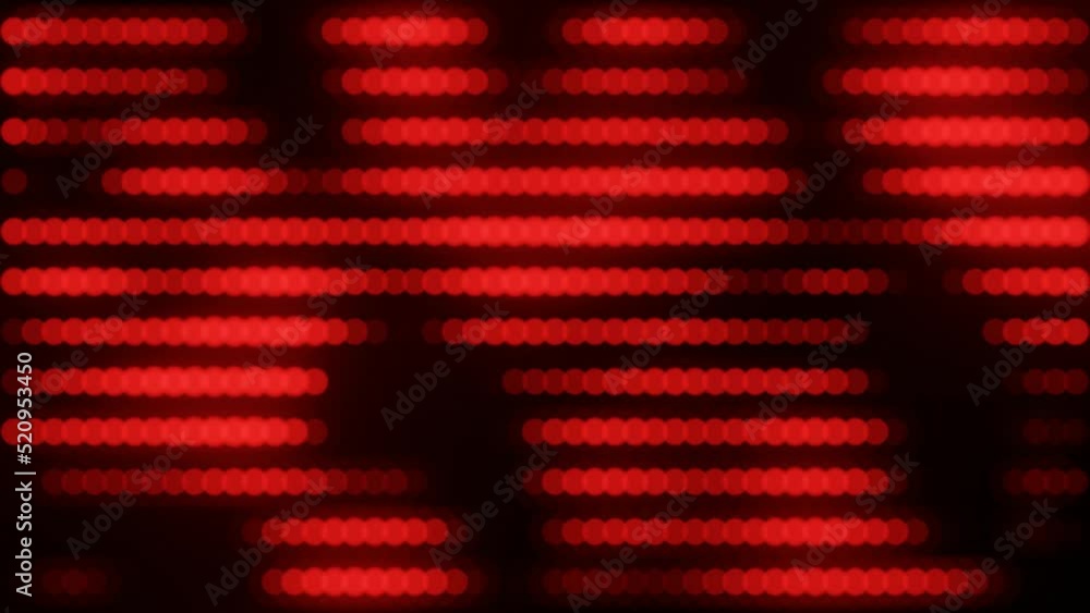 Aufkleber Beautiful Abstract background bokeh light. 3d rendering illustration Background pattern for design. Loops video.	