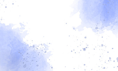 Fototapeta na wymiar white background with blue brush stack