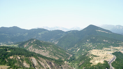Fototapeta premium panorama of the mountains