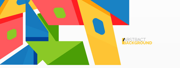 Obraz premium Abstract line and triangle background. Creative geometric abstract backdrop. Business template for wallpaper, banner, background or landing