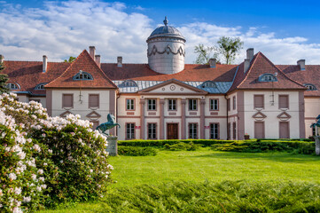 Palace of Maltzan family, from the late 18th century. Milicz, Lower Silesian Voivodeship, Poland.