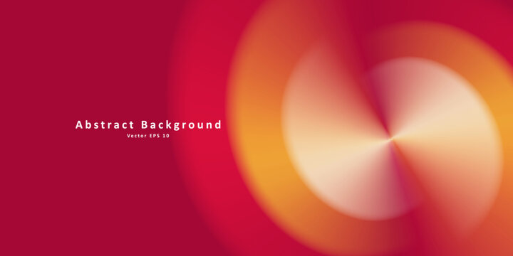 Abstract Background of circles twist and creating spiral blurred composition. Vector illustration