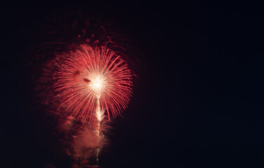 Fototapeta premium 打ち上げ花火