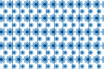 seamless pattern with snowflakes