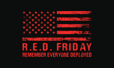 R.E.D. Friday - Remember Everyone Deployed