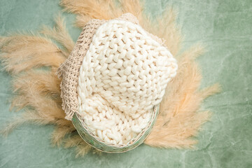 digital backdrop or background for newborn baby photography, newborn photo setup and decorations