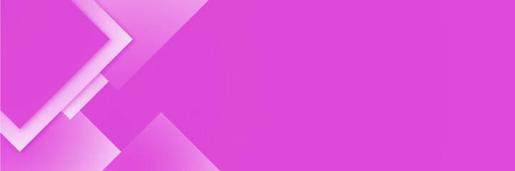 Obraz premium abstract memphis wide geometric banner design