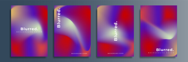 Modern abstract covers set, minimal covers design. Colorful geometric background, vector illustration.
