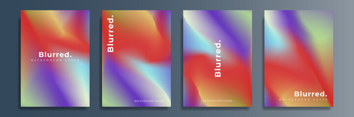 Modern abstract covers set, minimal covers design. Colorful geometric background, vector illustration.