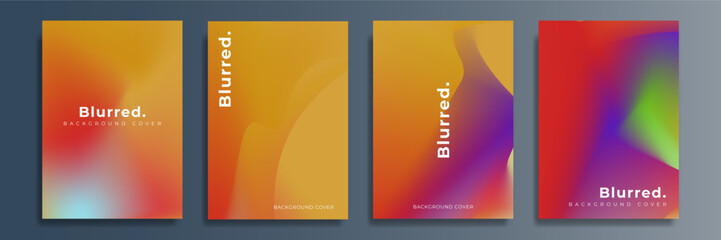 Modern abstract covers set, minimal covers design. Colorful geometric background, vector illustration.