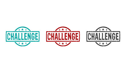 Challenge contest stamp and stamping concept